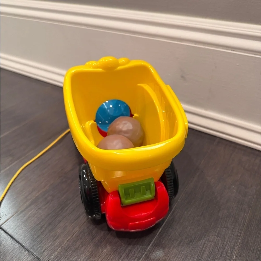 Vtech Drop & Go Red and Yellow Toy Dump Truck with Electronics